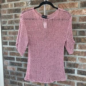 Emporio Armani Pink Sweater - Size 46 (US 10)